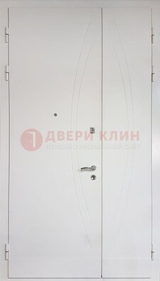 Современная полуторная стальная дверь с МДФ панелью ПЛ-25